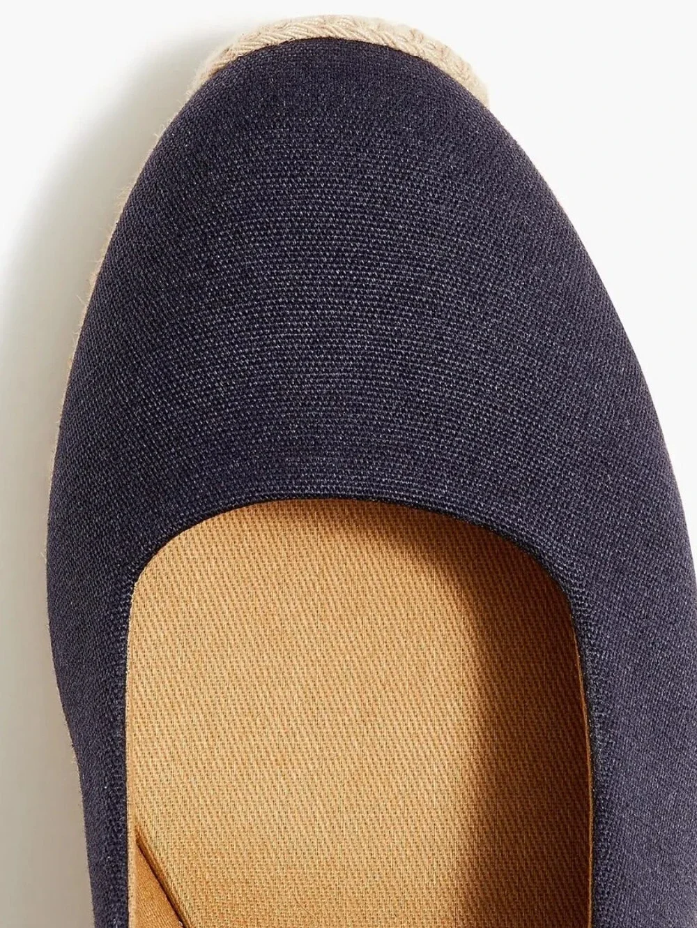 J. Crew Factory Canvas Espadrille Wedges - Navy